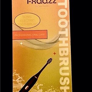 New Sonic Rechargeable Electric Toothbrush with Eight replacement heads